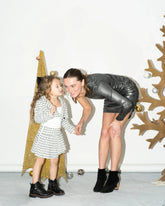 Girl cropped tweed blazer - Venti