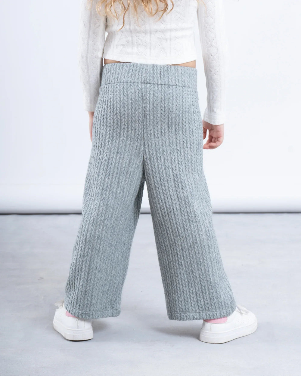 Wide Leg Knit Pants - Venti