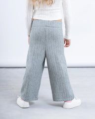 Wide Leg Knit Pants - Venti