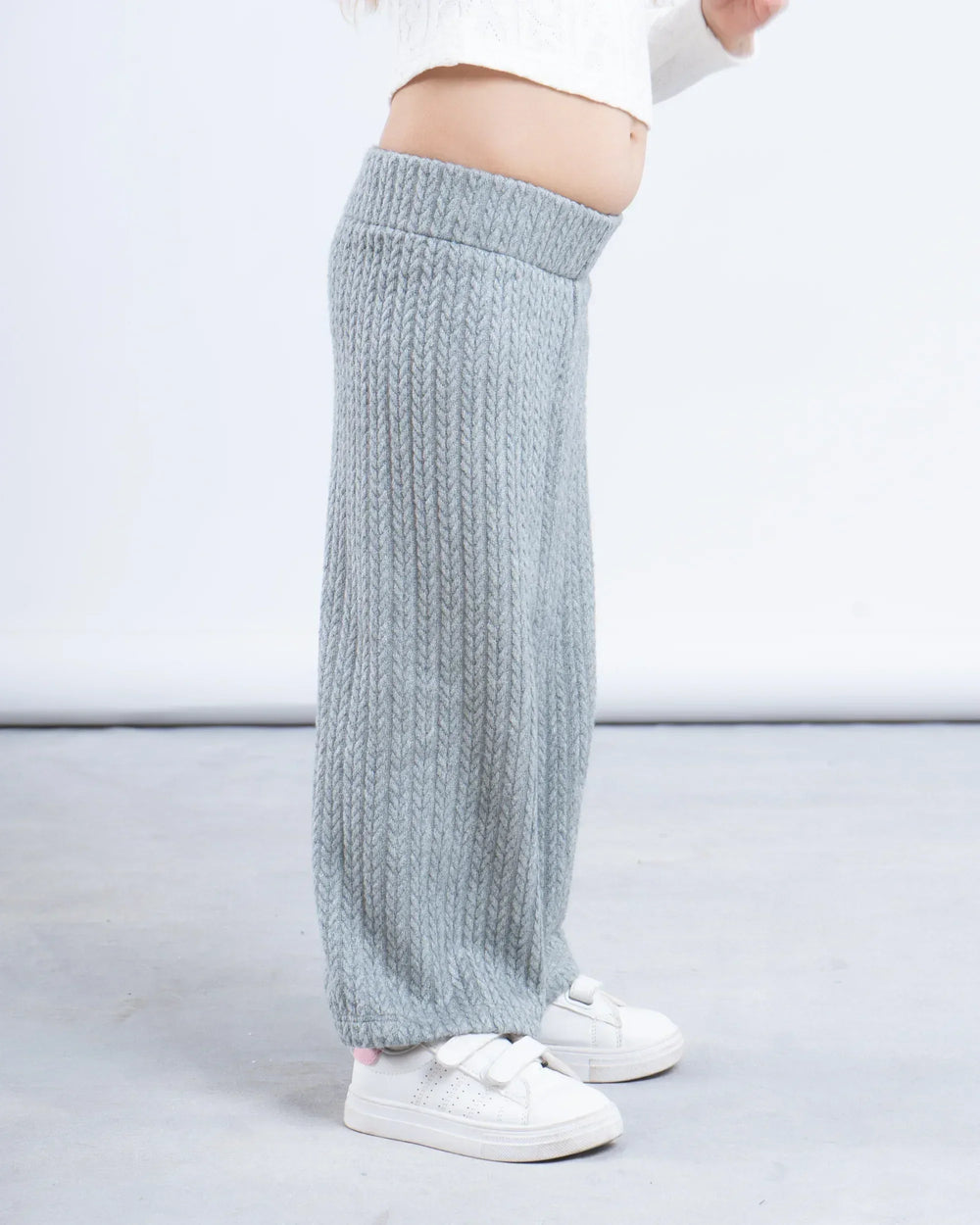 Wide Leg Knit Pants - Venti