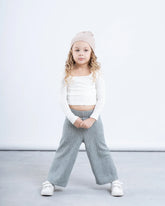 Wide Leg Knit Pants - Venti