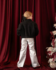 Straight Leg Leather Pants - Venti