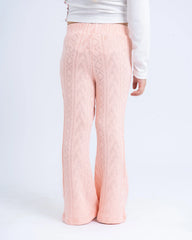 Knit Flare Jacquard Pants - Venti