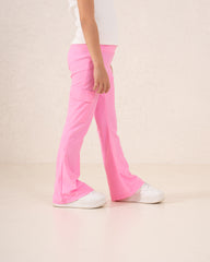 Polyamide Cargo Flare Pants