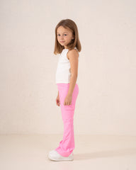Polyamide Cargo Flare Pants