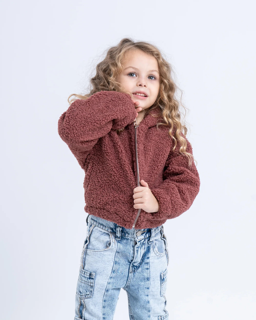 Teddy Zip-Up Jacket - Venti