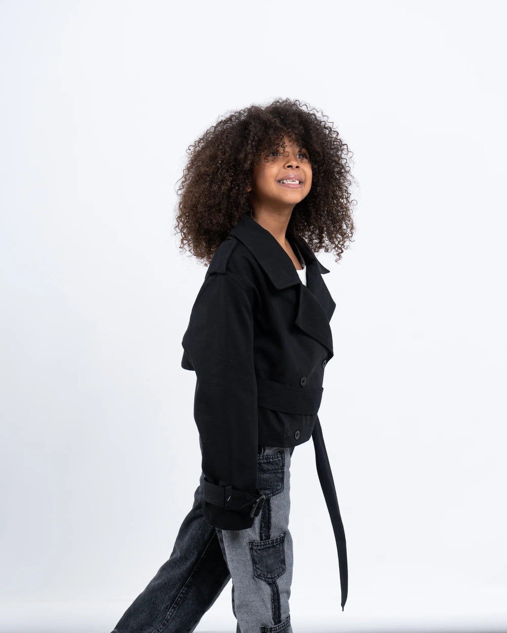 Cropped Trench Jacket - Venti