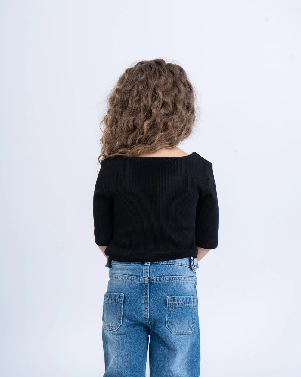 Ribbed Scoop Neck Top - Venti