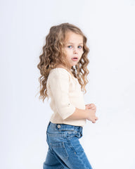 Ribbed Scoop Neck Top - Venti