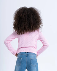 Cable Knit Cutout Top - Venti