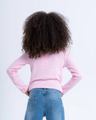 Cable Knit Cutout Top - Venti