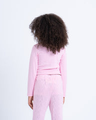 Drawstring Ruched Knit Top - Venti