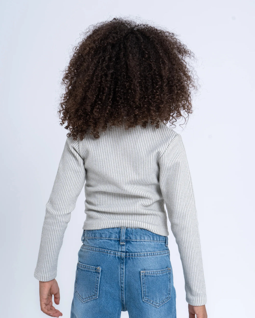 Ribbed Polo Top - Venti