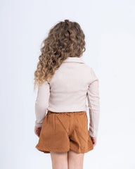 Ribbed Polo Top - Venti