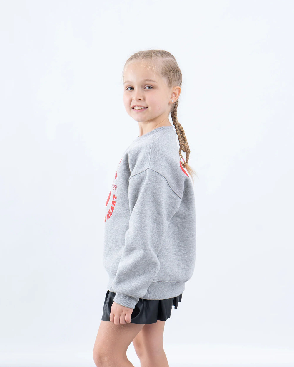 Fleece-Lined Cherry Graphic Sweatshirt - Venti