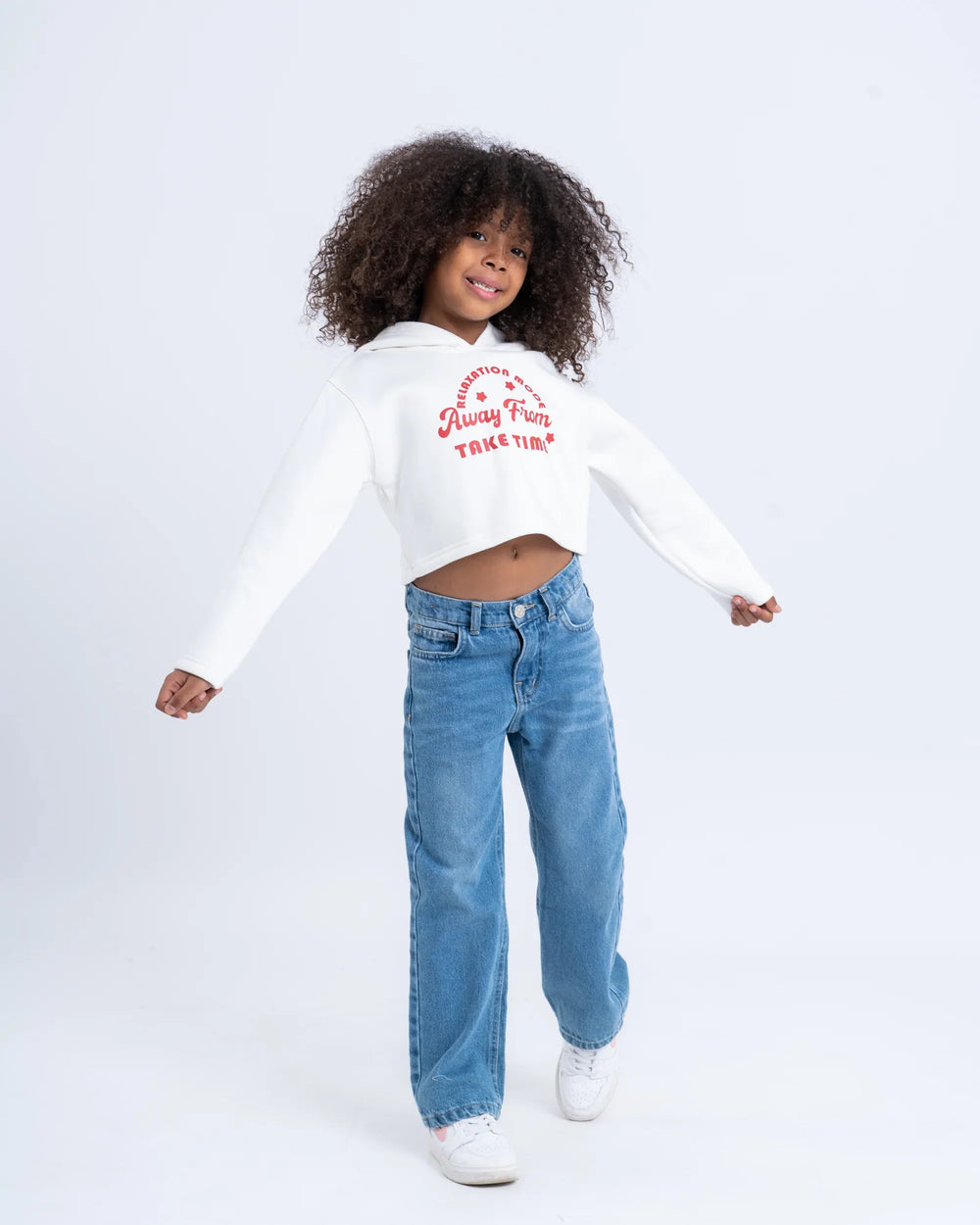 Cropped Graphic Hoodie - Venti