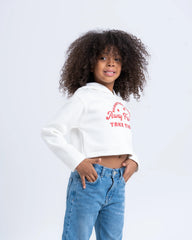 Cropped Graphic Hoodie - Venti