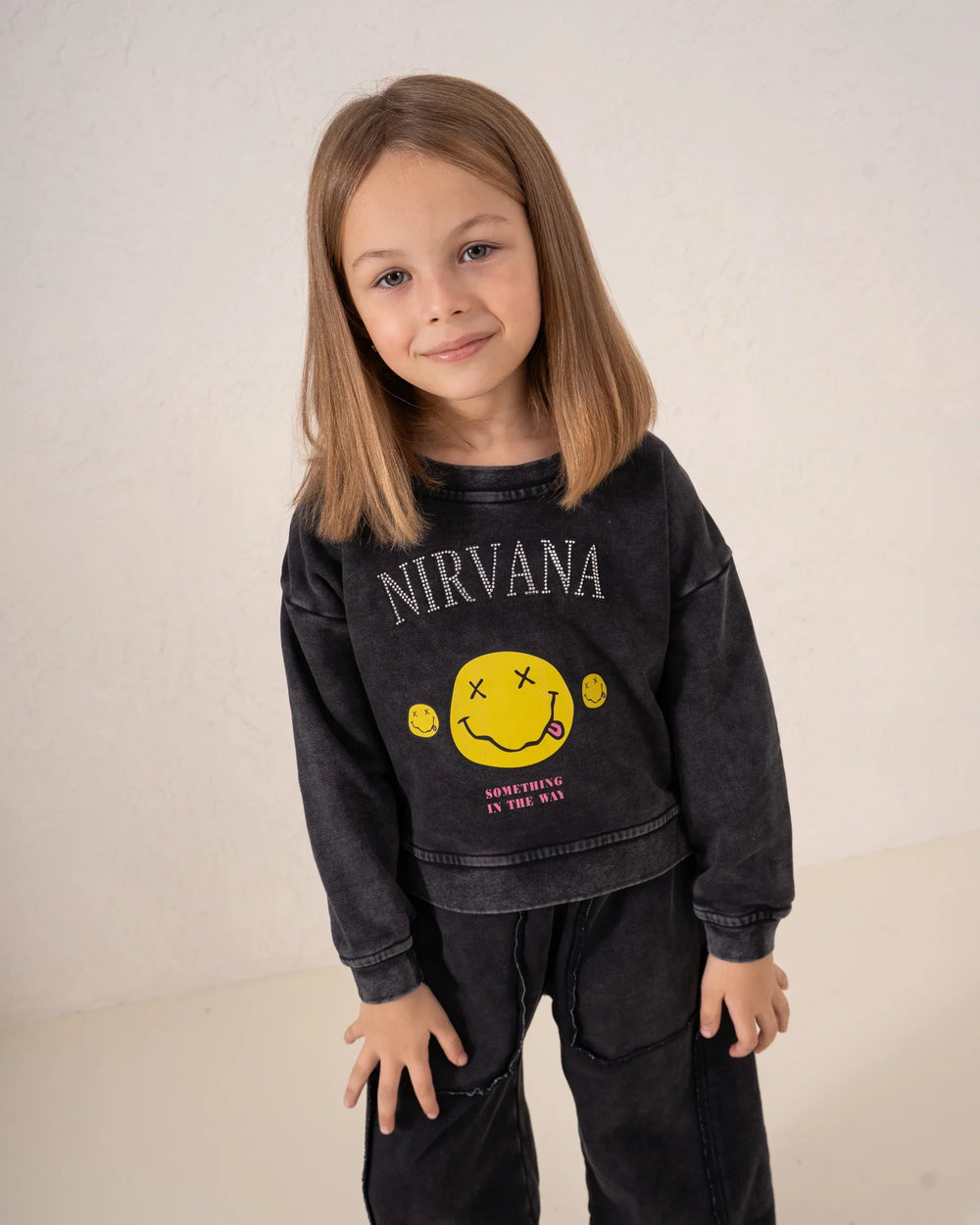 Nirvana Acid Wash Sweatshirt - Venti