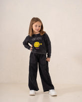 Acid Wash Graphic Sweatshirt - Venti