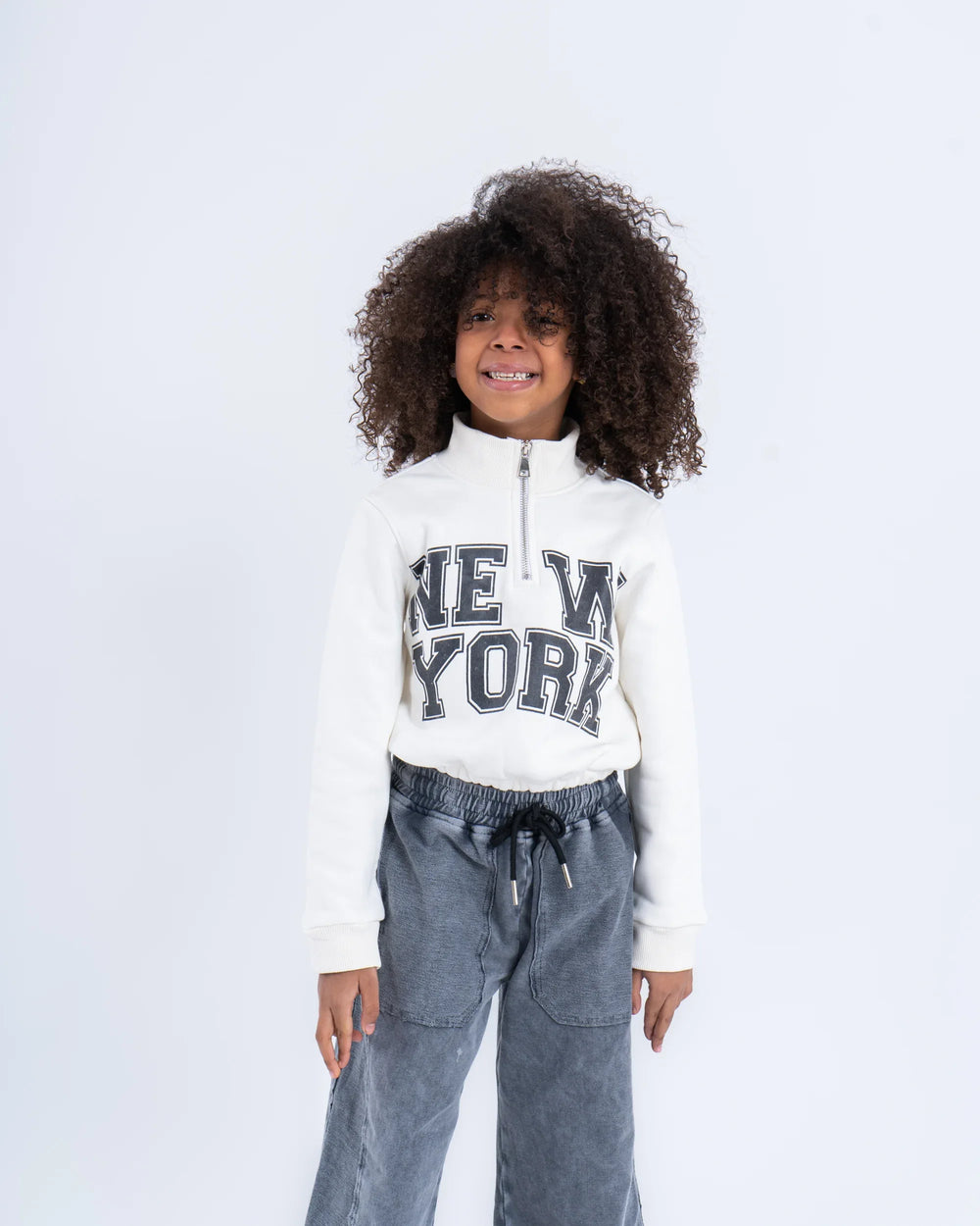 New York Graphic Zip-Up Sweatshirt - Venti