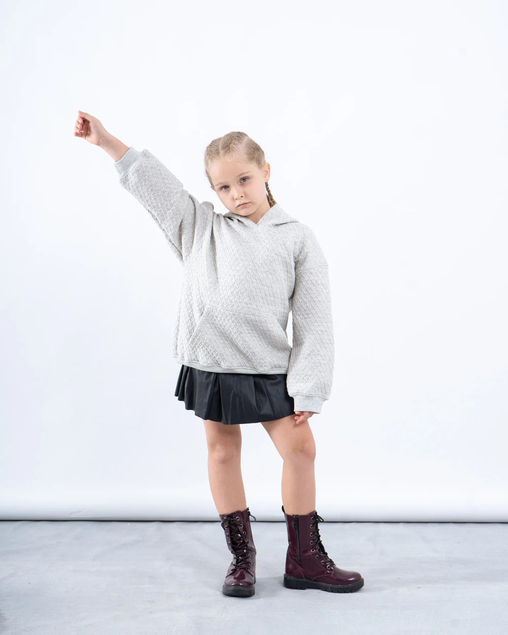 Textured Over-Sized Hoodie - Venti