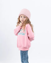 “Vibin’ & Thrivin’” Fleece-Lined Sweatshirt - Venti