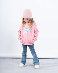 “Vibin’ & Thrivin’” Fleece-Lined Sweatshirt - Venti