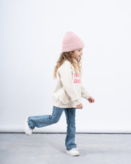 “Vibin’ & Thrivin’” Fleece-Lined Sweatshirt