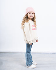 “Vibin’ & Thrivin’” Fleece-Lined Sweatshirt
