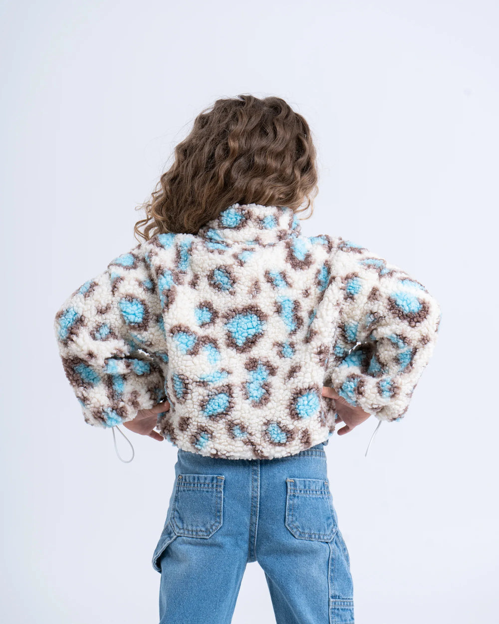 Leopard Print Teddy Sweater - Venti