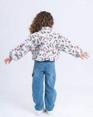 Leopard Print Teddy Sweater - Venti