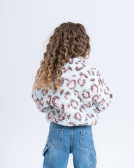 Leopard Print Teddy Sweater - Venti