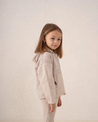 Cable-Knit & Sherpa Oversized Hoodie - Venti