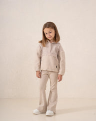 Cable-Knit & Sherpa Oversized Hoodie - Venti