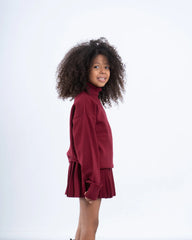 Knit High-Neck Sweater - Venti