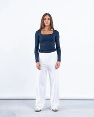 Square Neck Polyamide Top - Venti