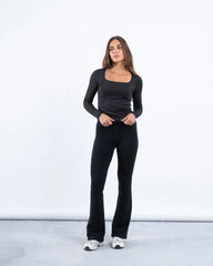 Square Neck Polyamide Top - Venti