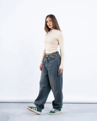 High Neck Polyamide Top - Venti