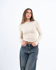 High Neck Polyamide Top - Venti