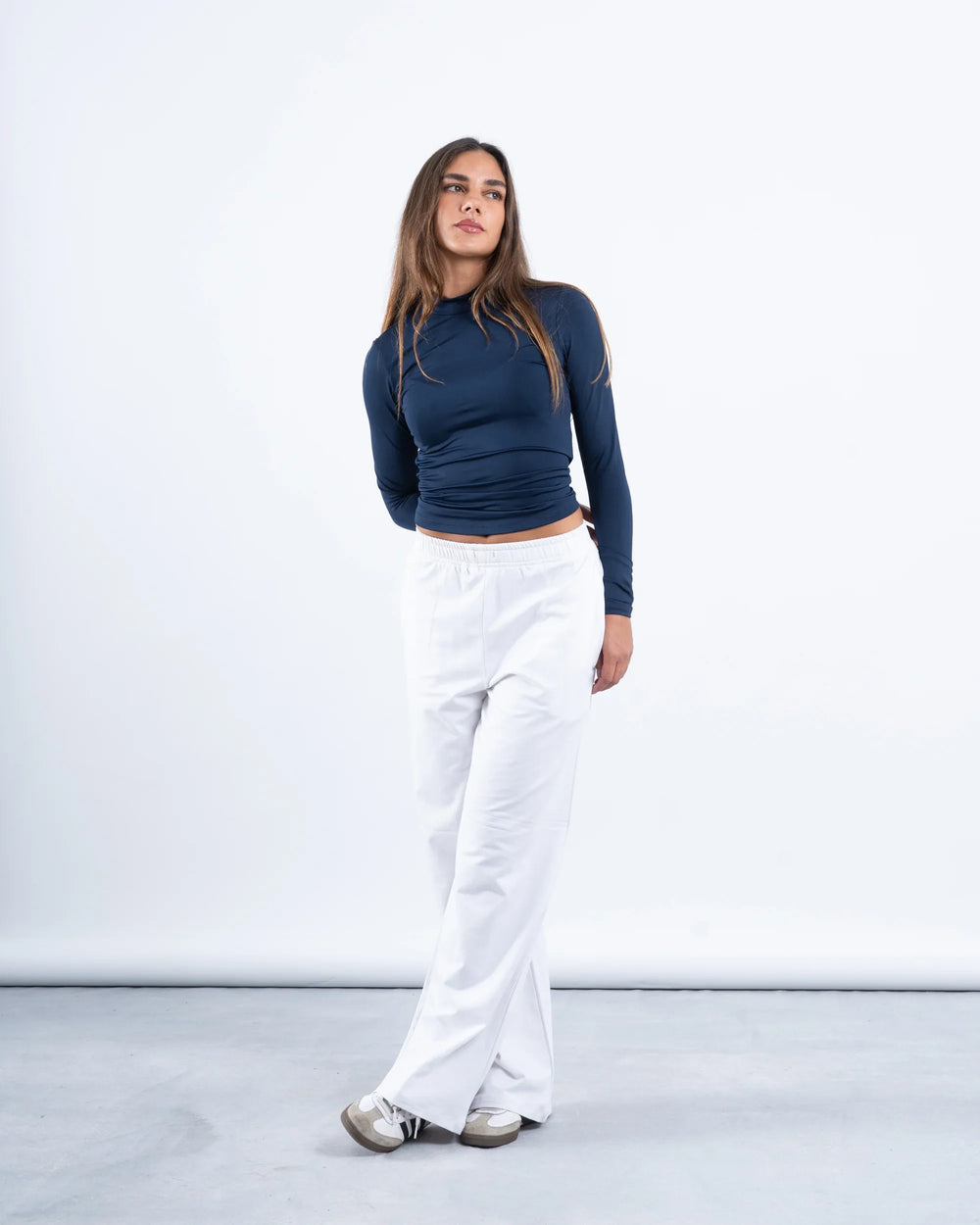 High Neck Polyamide Top - Venti