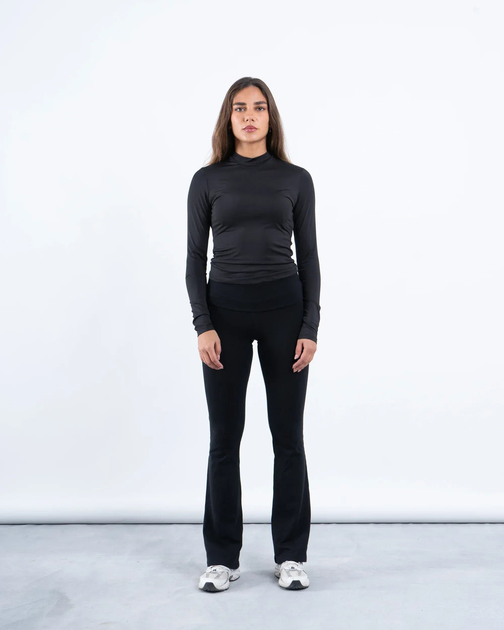 High Neck Polyamide Top - Venti