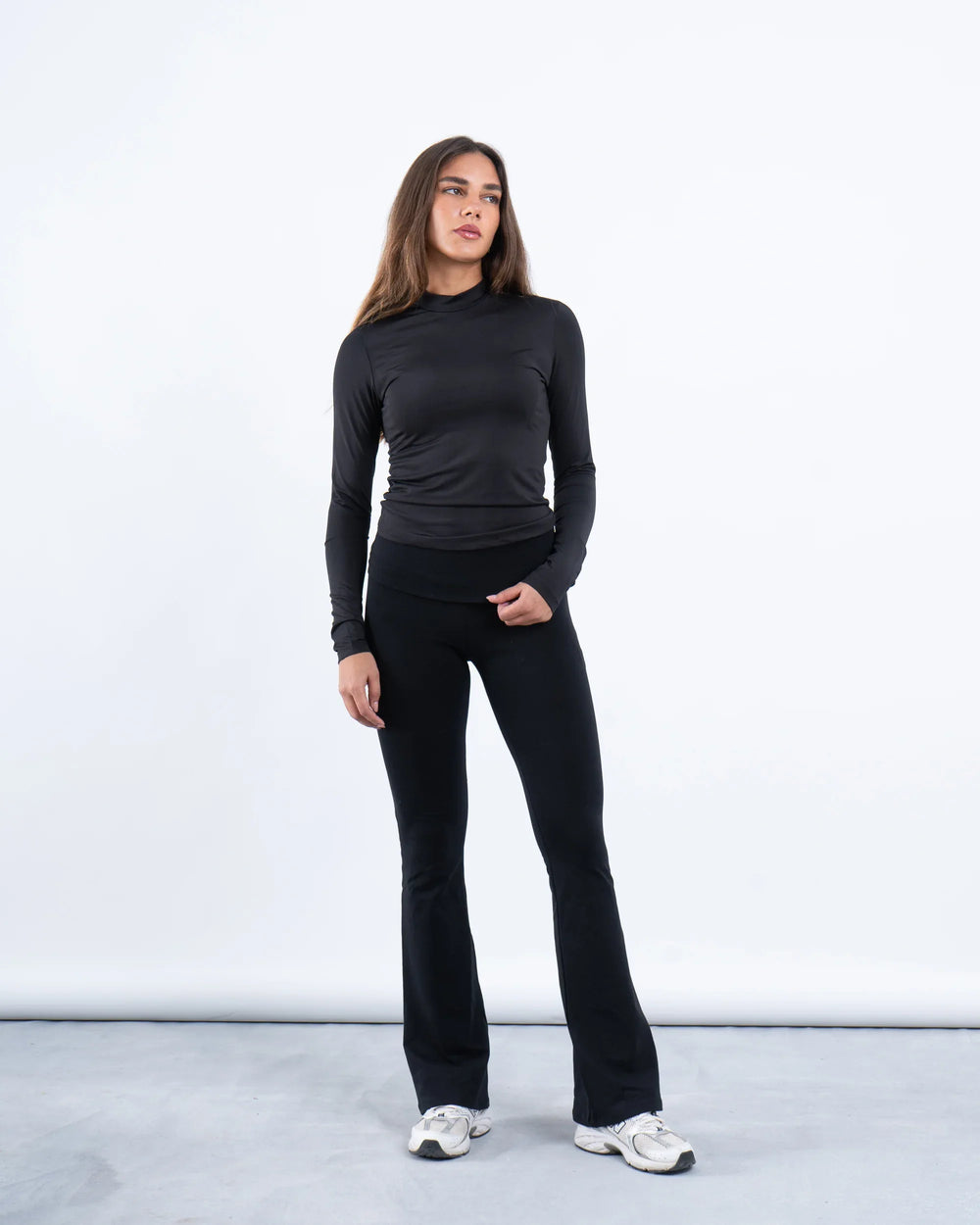 High Neck Polyamide Top - Venti