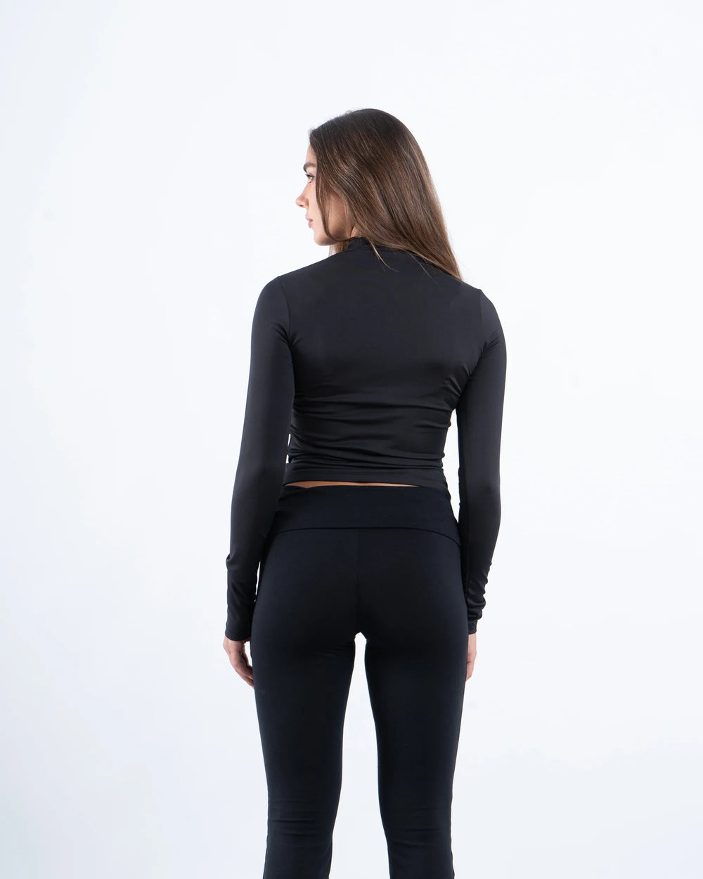 High Neck Polyamide Top - Venti