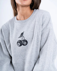 Oversized Graphic Cherry Hoodie - Venti