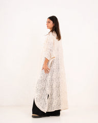 Women openwork accessorized cardigan - Venti