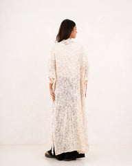 Women openwork accessorized cardigan - Venti