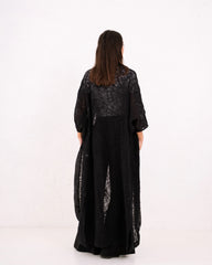 Women openwork accessorized cardigan - Venti