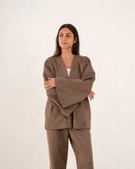 Women embellished kimono - Venti