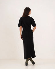 Scuba short sleeve dress - Venti