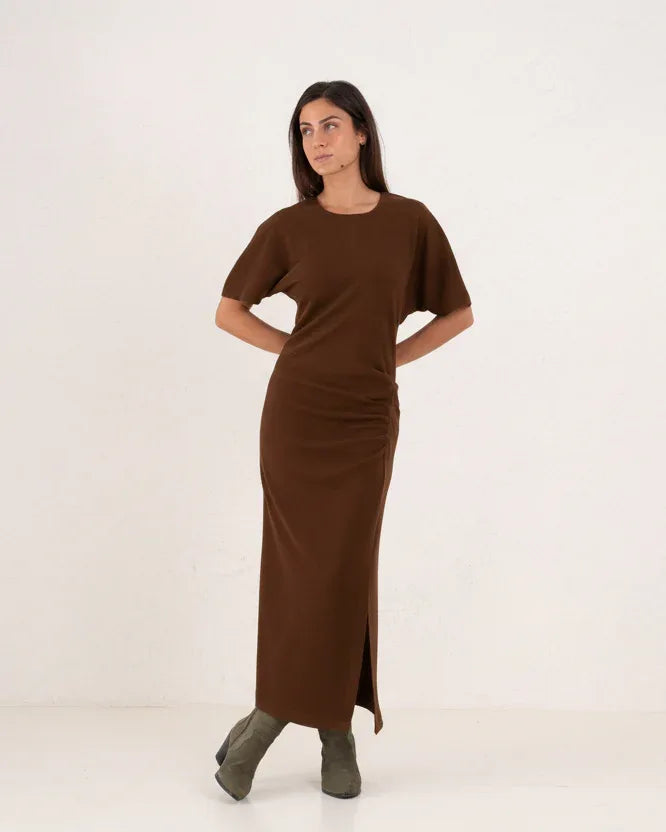 Scuba short sleeve dress - Venti